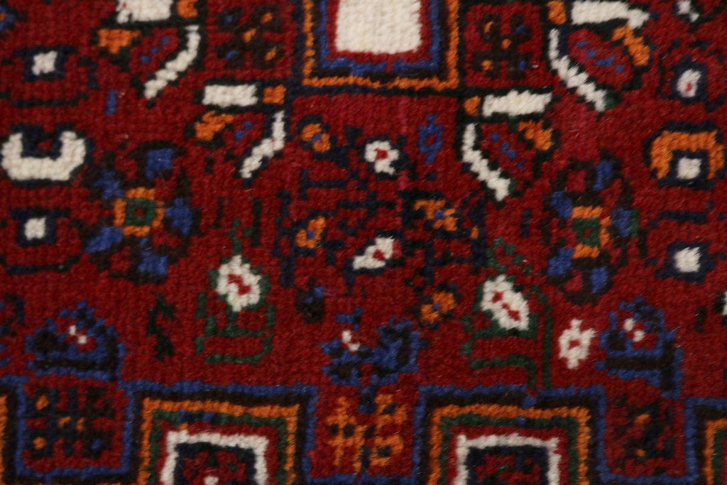 Red Tribal 4X5 Shiraz Persian Rug