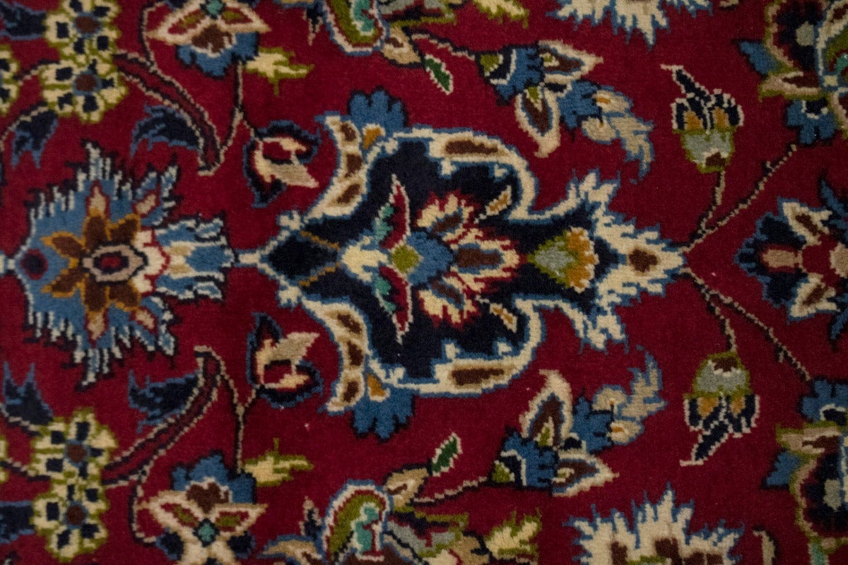Vintage Red Traditional 9'8X13'5 Najafabad Persian Rug