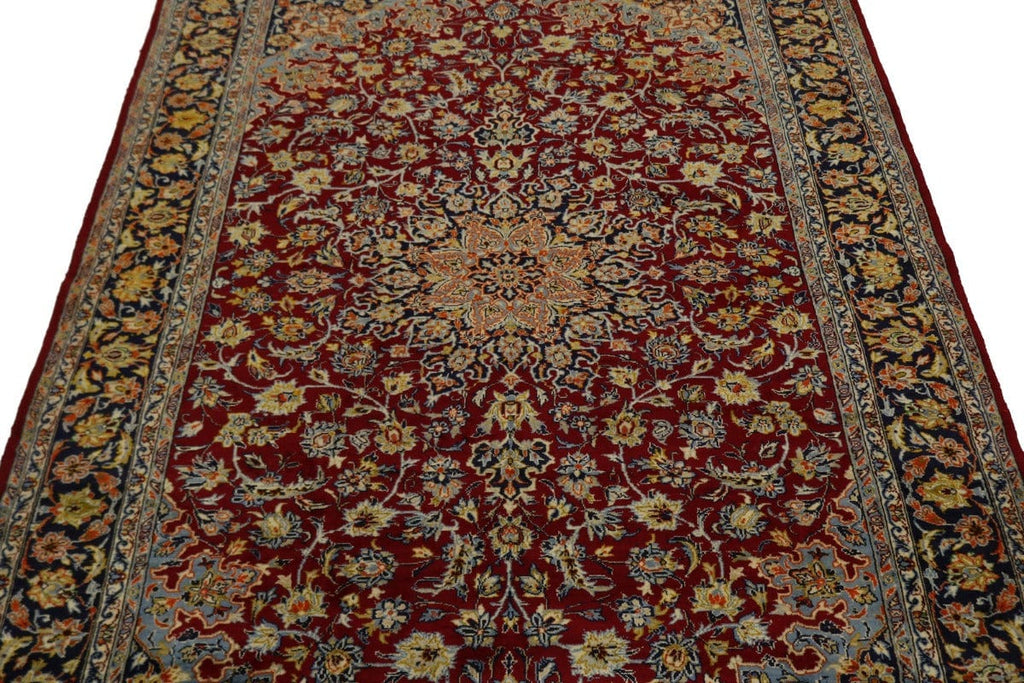Vintage Red Traditional 8X12 Najafabad Isfahan Persian Rug