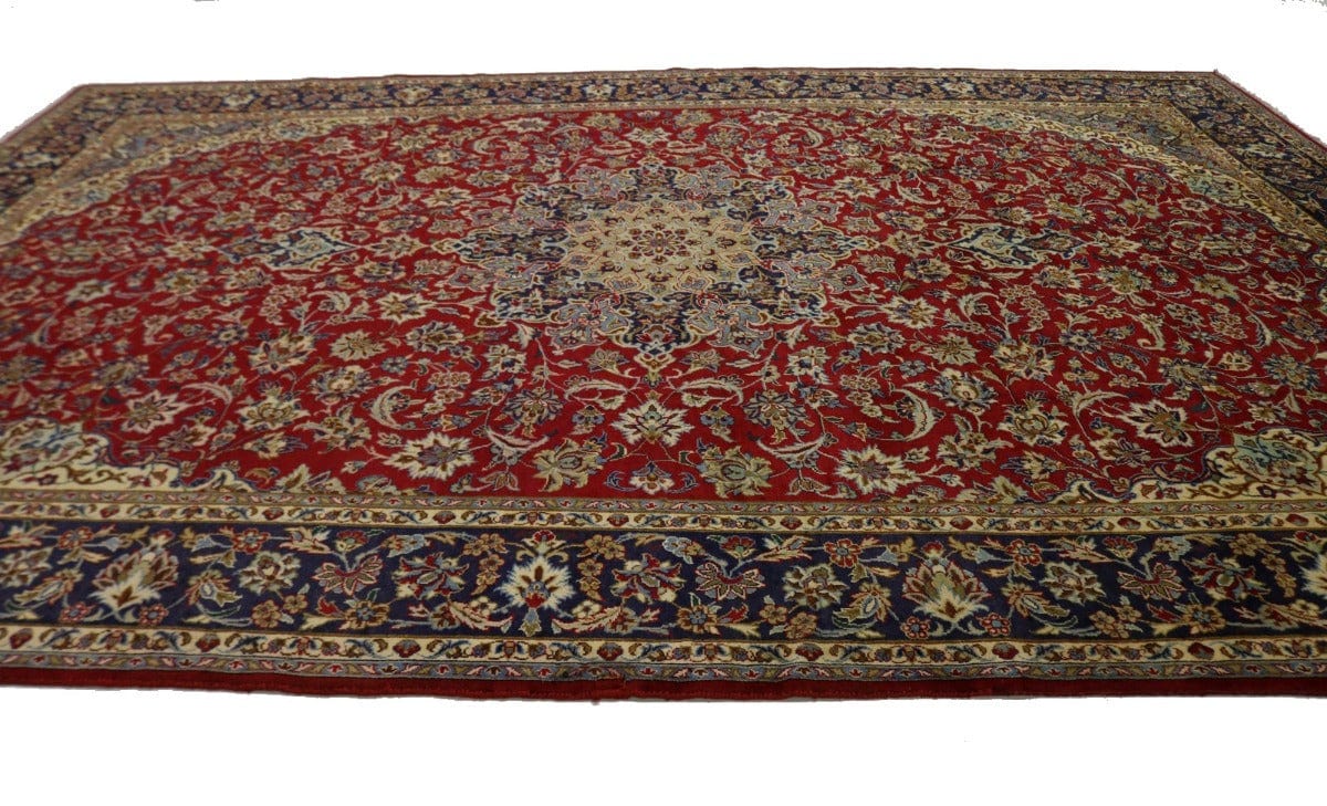 Semi Antique Red Traditional 10X15 Najafabad Persian Rug