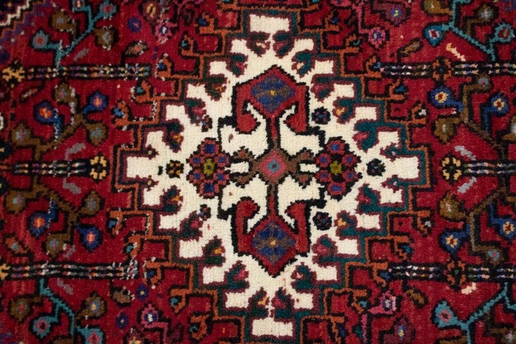 Red Tribal 3'5X5'0 Shiraz Persian Rug