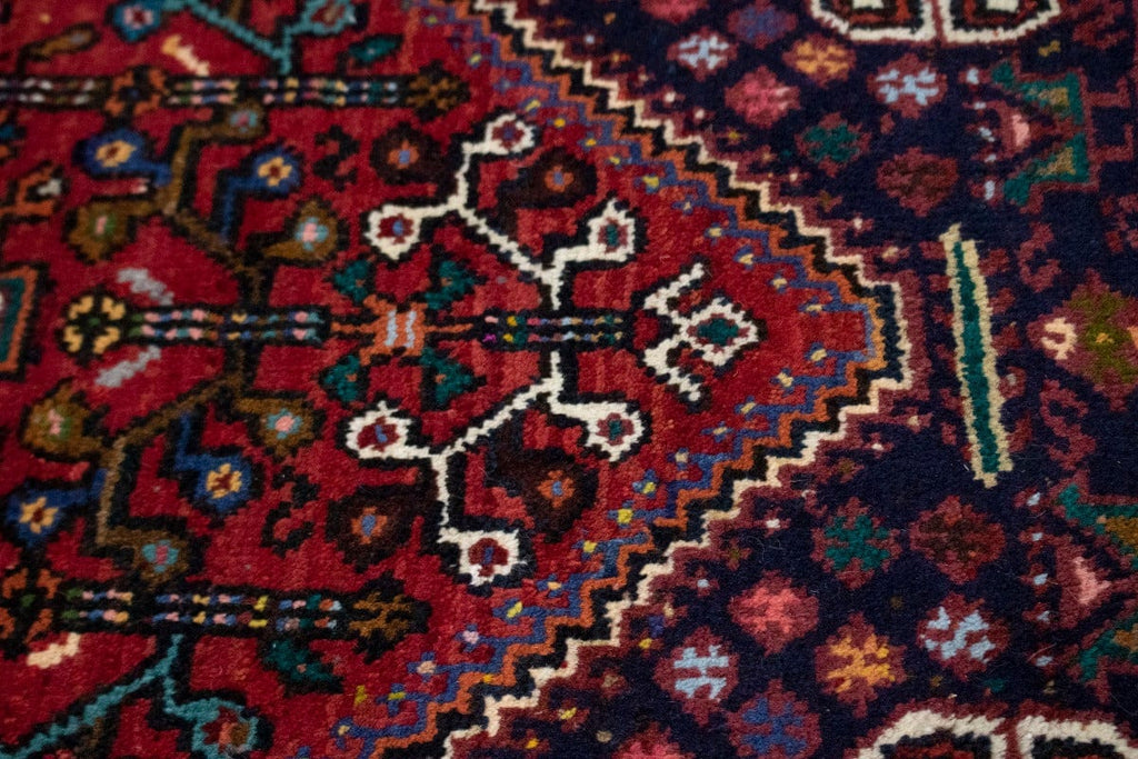 Red Tribal 3'5X5'0 Shiraz Persian Rug