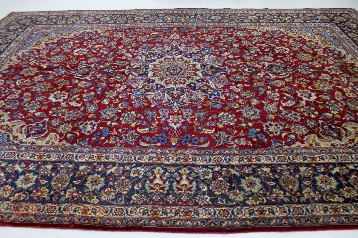 Semi Antique Red Traditional 10X14 Najafabad Persian Rug