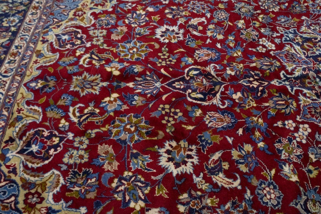 Semi Antique Red Traditional 10X14 Najafabad Persian Rug