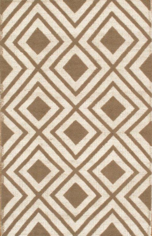 Kilim Collection Hand-Woven Lamb's Wool Area Rug- 5' 0" X 8' 0"