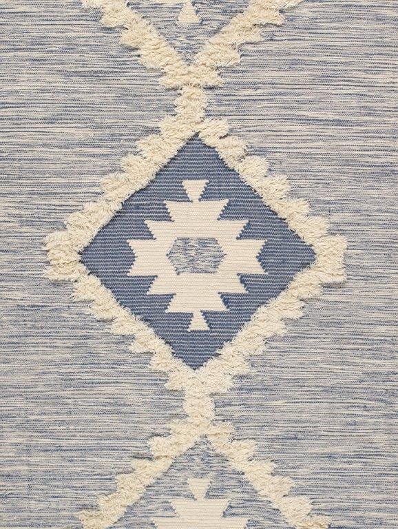 Pasargad Santa Fe Collection Cotton & Wool Area Rug- 8' 0" X 10' 0"