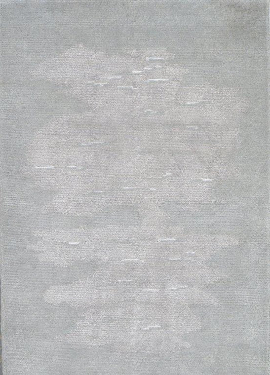 Modern Collection Hand-Knotted Silk & Wool Area Rug- 2' 0" X 3' 0"