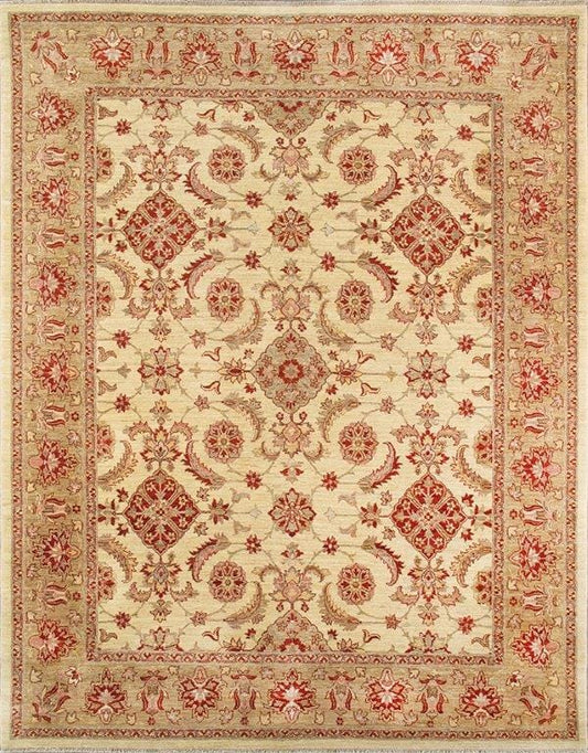 Sultanabad Collection Hand-Knotted Lamb's Wool Runner 8' 1" X 10' 2"