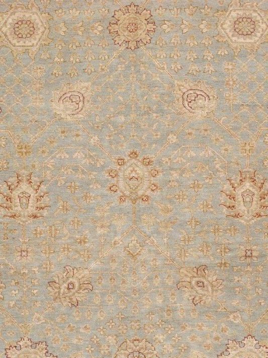 Sultanabad Collection hand-knotted Lamb's Wool Area Rug- 10' 2" X 19' 9"