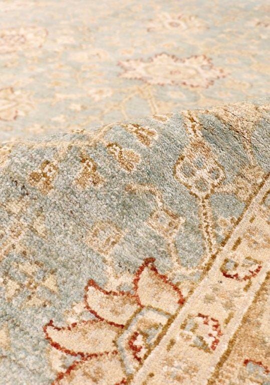 Sultanabad Collection hand-knotted Lamb's Wool Area Rug- 10' 2" X 19' 9"