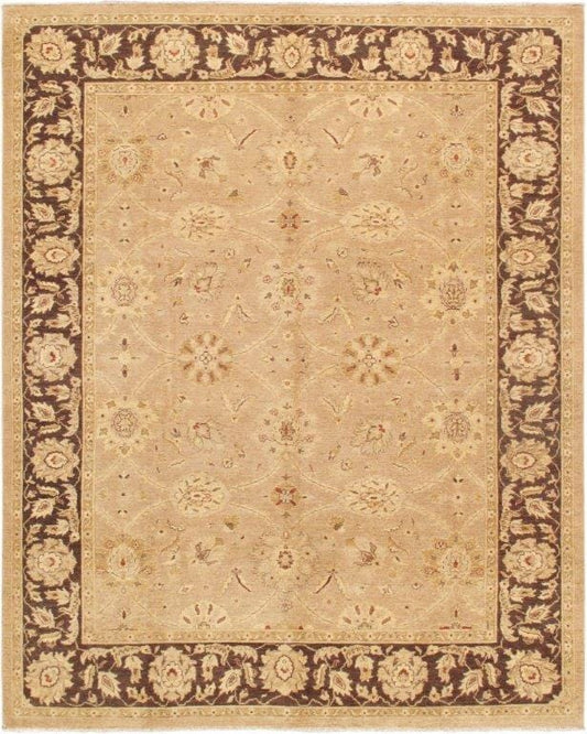 Sultanabad Collection Hand-Knotted Lamb's Wool Area Rug- 8'10" X 11' 2"
