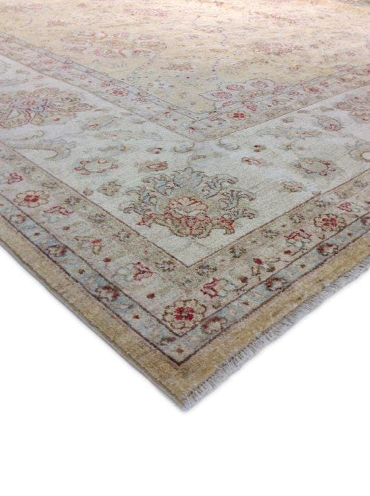 Sultanabad Collection Hand-Knotted Lamb's Wool Area Rug-13' 4" X 17' 3"