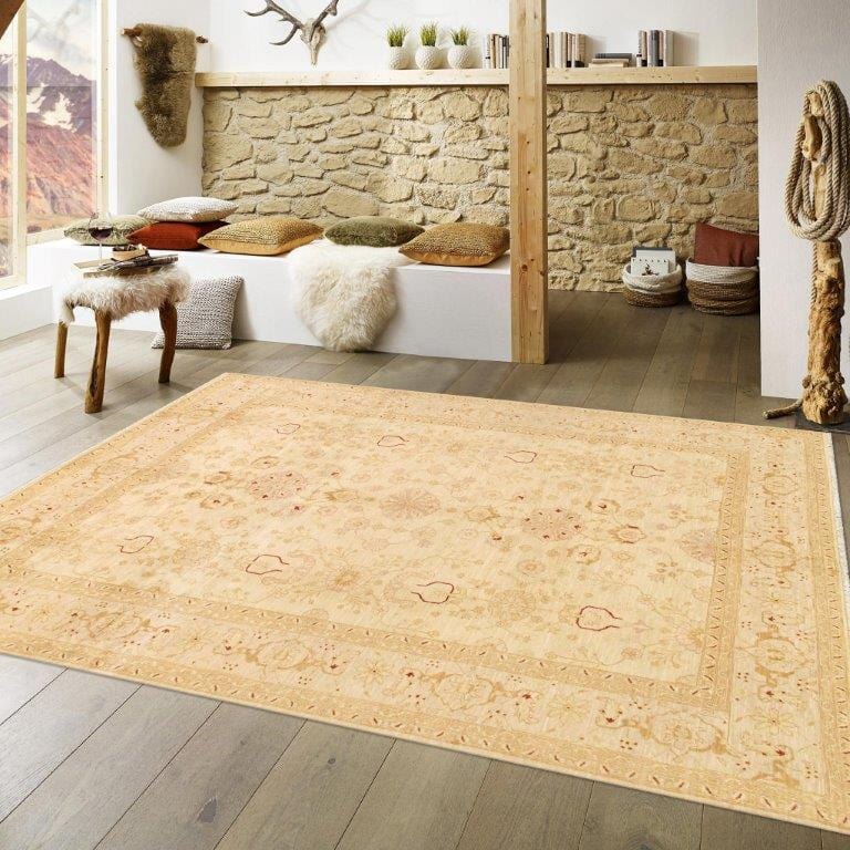 Pasargtad Home Bakhshayesh Collection Hand-Knotted Lamb's Wool Area Rug- 9' 1" X 12' 0"