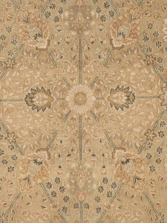 Tabriz Collection Hand-Knotted Lamb's Wool Area Rug- 8'11" X 11'10"