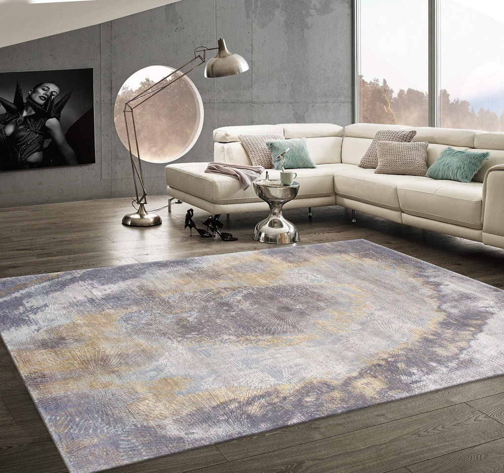 Pasargad Home Cosmo Collection Hand-Knotted Silk & Wool Area Rug, 10' 1" X 14' 3", Multi