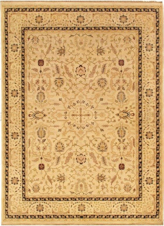 Ziegler Sul Collection Hand-Knotted Lamb's Wool Area Rug- 8' 2" X 9'11"