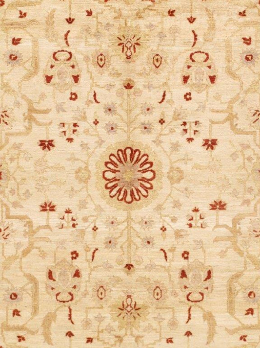 Nomad Art Collection Hand-Knotted Lamb's Wool Area Rug- 9' 3" X 12' 6"