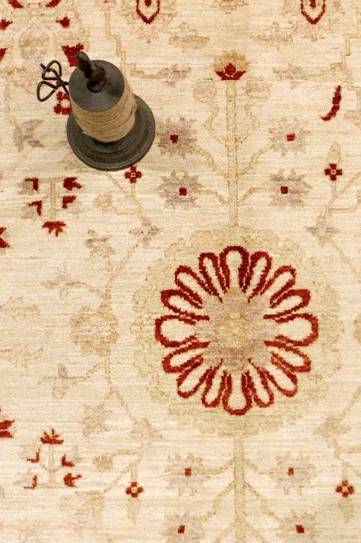 Nomad Art Collection Hand-Knotted Lamb's Wool Area Rug- 9' 3" X 12' 2"